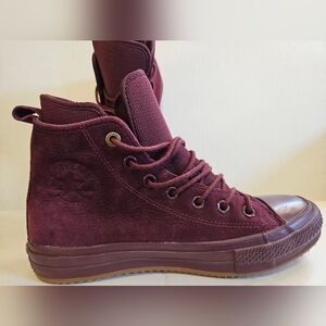 Converse Weatherproof Chuck Taylor All Star High 'Dark Burgundy' Womens Size 8
